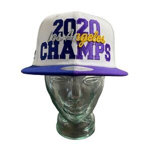 New Era Los Angeles Champs‎ Lakers Dodgers 9FIFTY Snapback Cap Hat White 2020